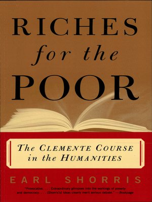 cover image of Riches for the Poor